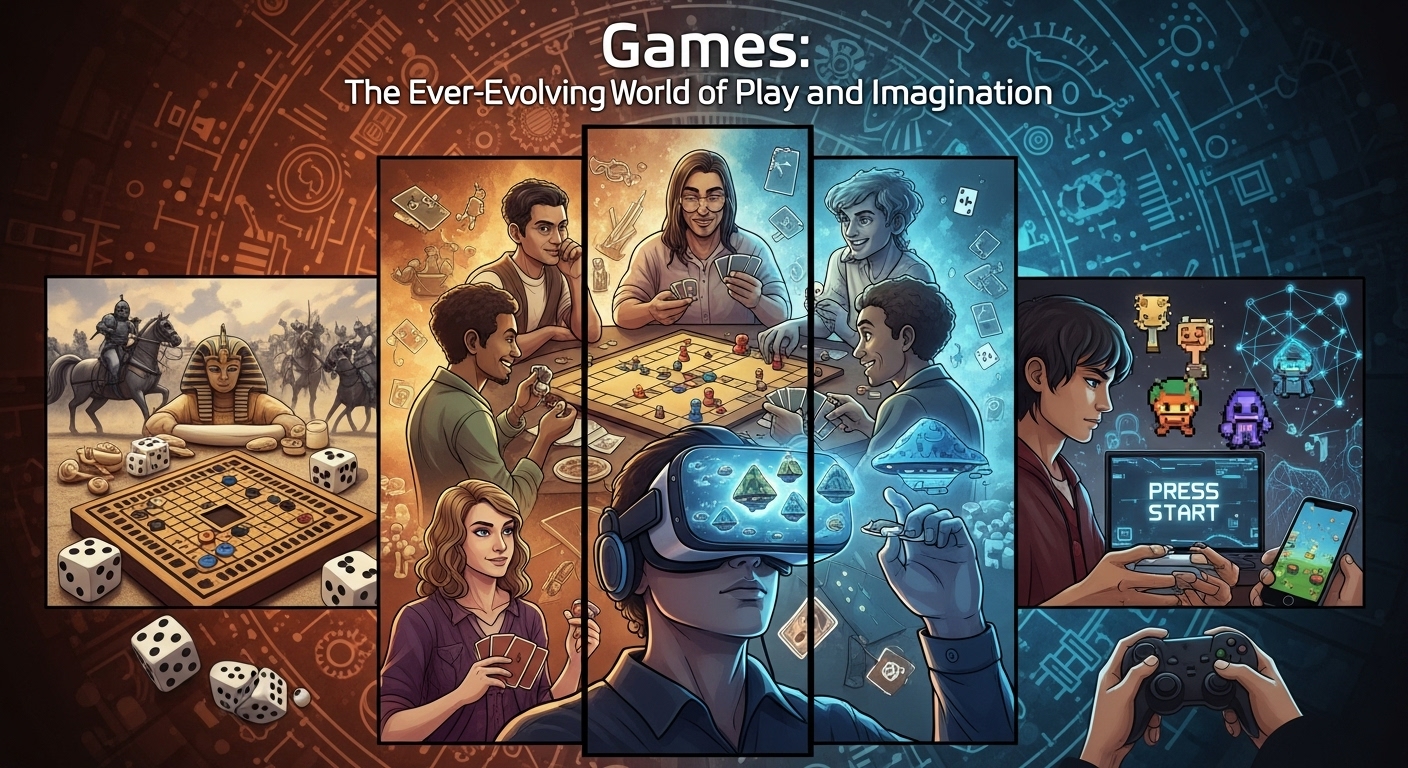 Games: The Everlasting World of Imagination, Skill, and Connection
